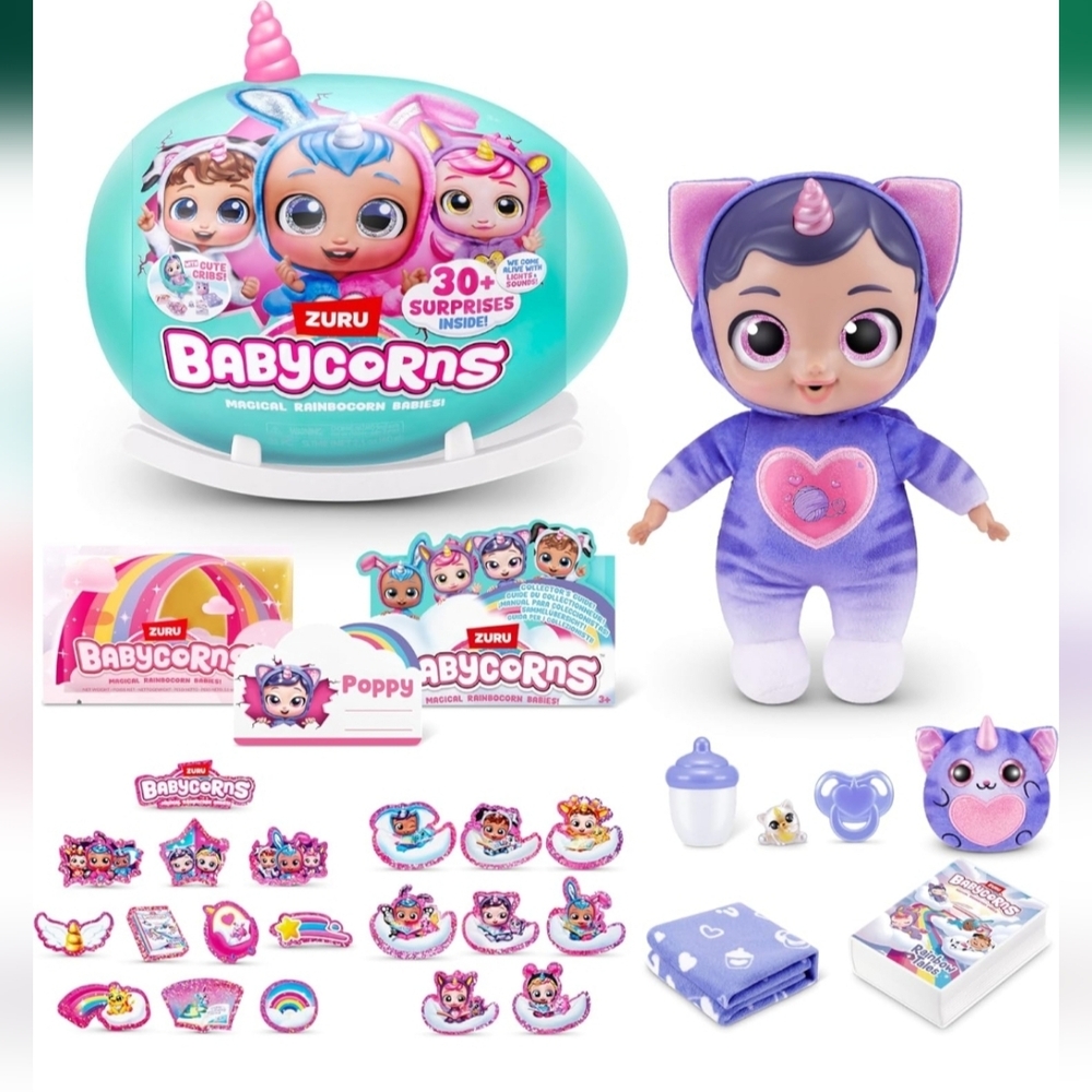 Zuru Babycorns Surprise Egg‎ with Purple Unicorn